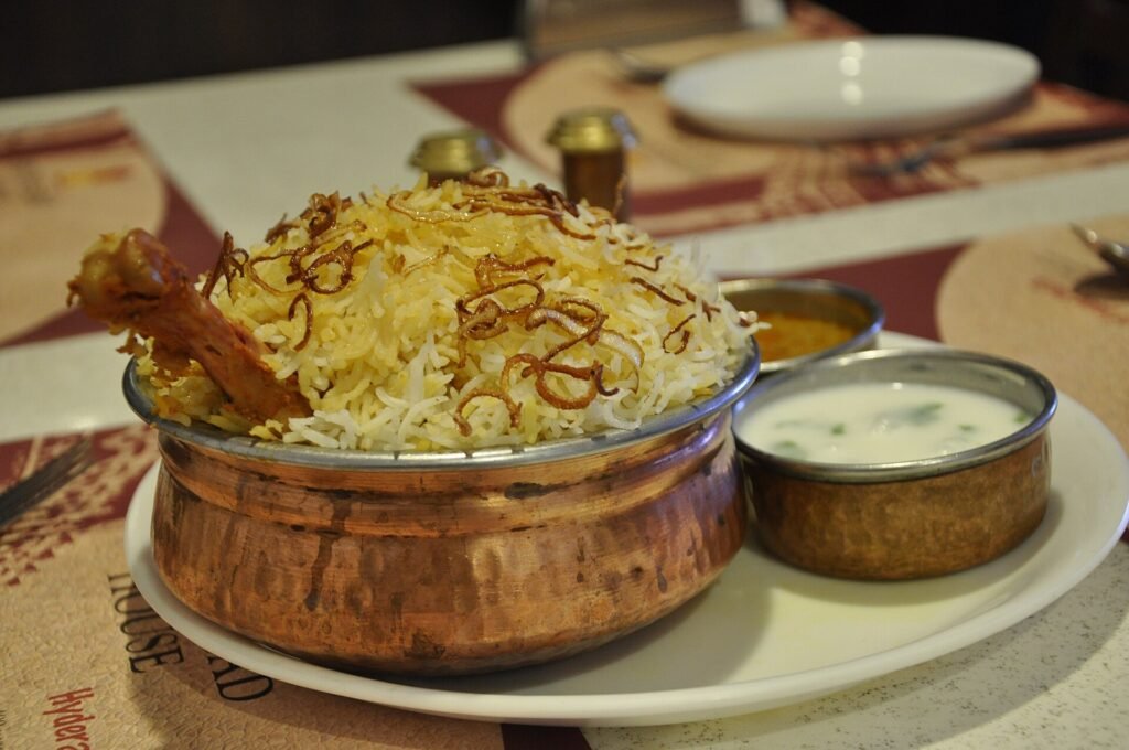 Famous Hyderabadi Biryani
