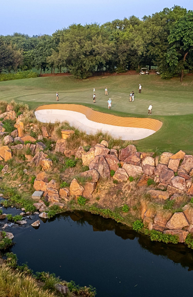 DLF Golf & Country Club Gurugram, a stop on the Royal Greens & Rails luxury train journey